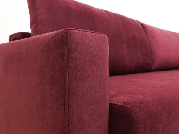 Диван Kansas бордовый — изображение 4