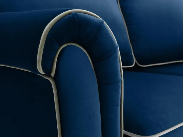 Диван-кровать двухместный Sydney темно-синий — изображение 4