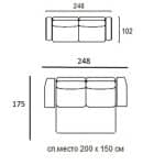 Диван-кровать Punta Dream SELECTION, MOD INTERIORS — изображение 5