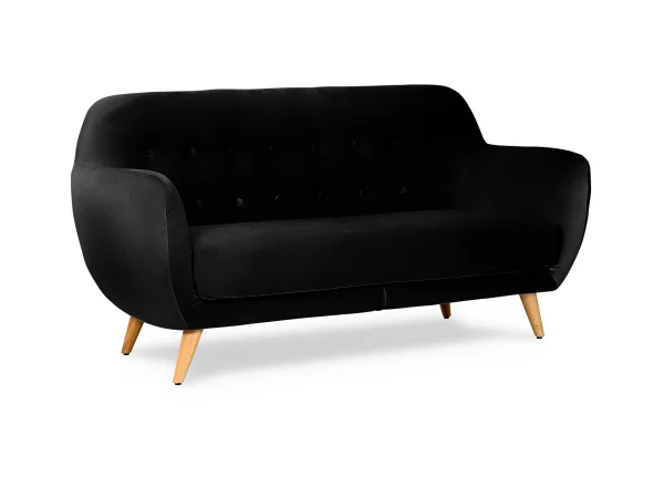 Диван Loa 2-местный черный — изображение 2