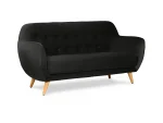 Диван Loa 2-местный черный — изображение 2