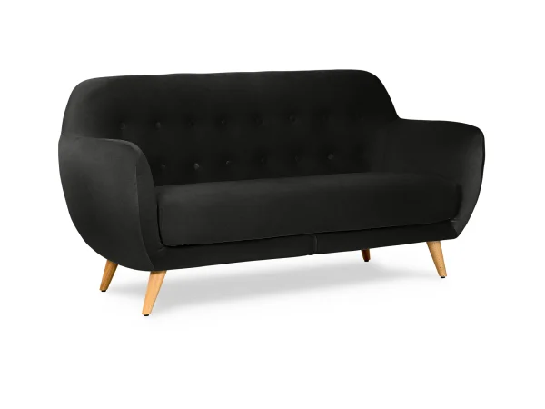 Диван Loa 2-местный черный — изображение 2