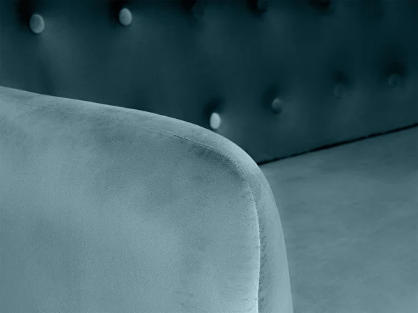 Диван Loa 2-местный синий, белый — изображение 4