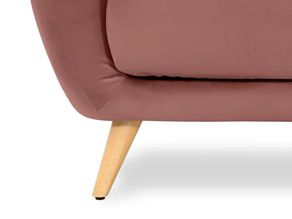 Диван Loa 2-местный бордовый — изображение 5