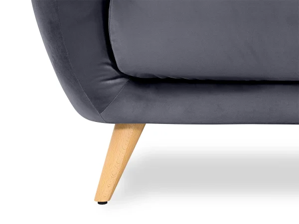 Диван Loa 2-местный темно-серый — изображение 5