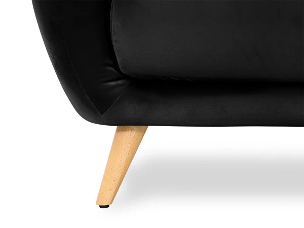 Диван Loa 2-местный черный — изображение 5