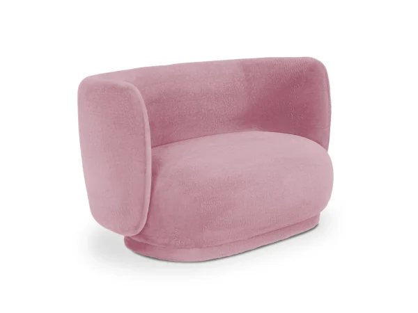 Диван Lucca 2-х местный черный, фиолетовый — изображение 2