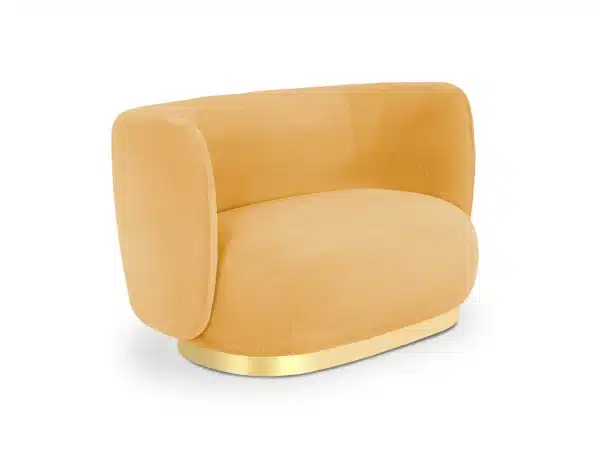 Диван Lucca 2-х местный оранжевый — изображение 2