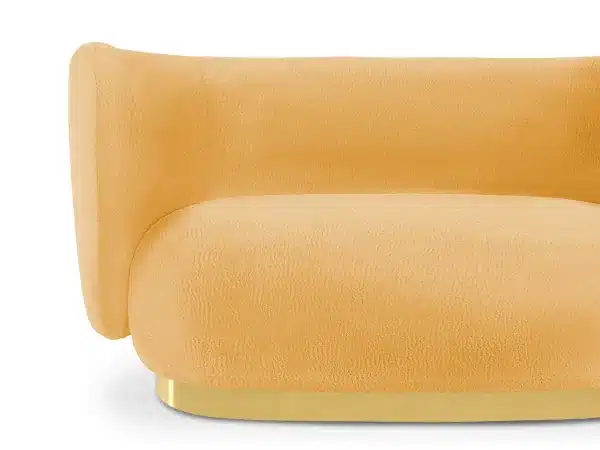 Диван Lucca 2-х местный оранжевый — изображение 4