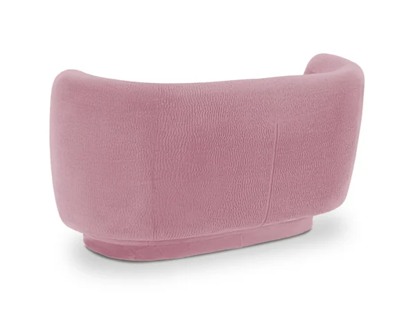 Диван Lucca 2-х местный черный, фиолетовый — изображение 5