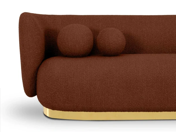 Диван Lucca терракотовый — изображение 4