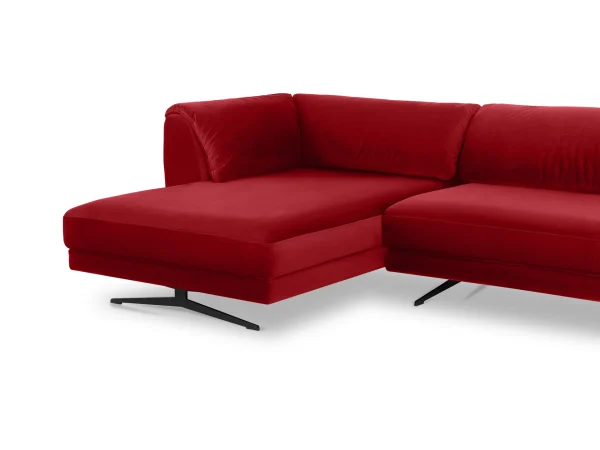 Диван Marsala угловой левый бордовый — изображение 5