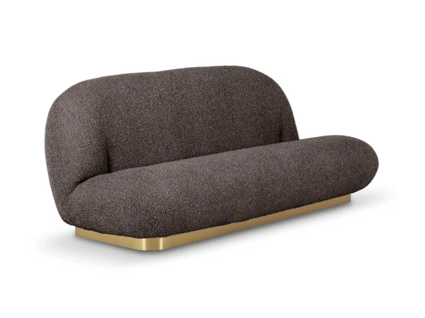 Диван Pacha коричневый, золотистый — изображение 2