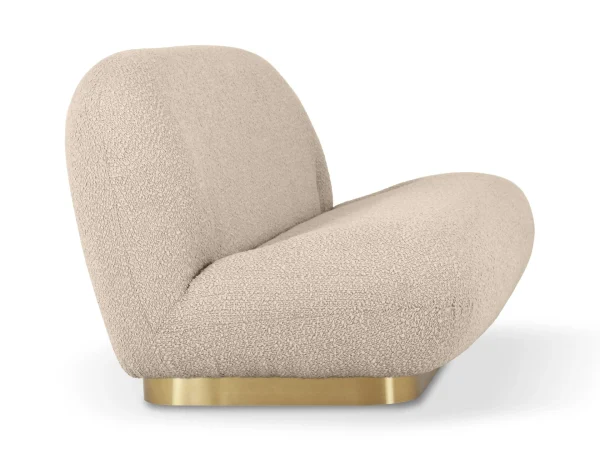 Диван Pacha бежевый, золотистый — изображение 3