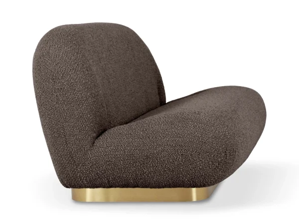 Диван Pacha коричневый, золотистый — изображение 3