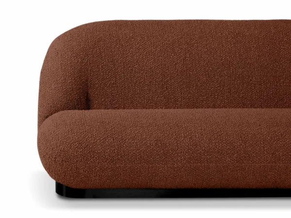 Диван Pacha черный, терракотовый — изображение 4