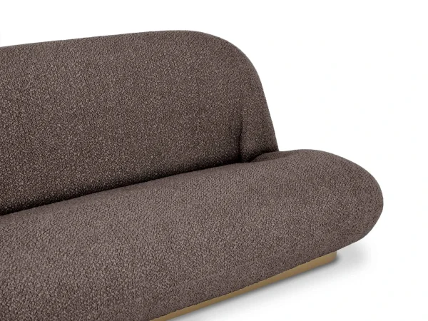 Диван Pacha коричневый, золотистый — изображение 5