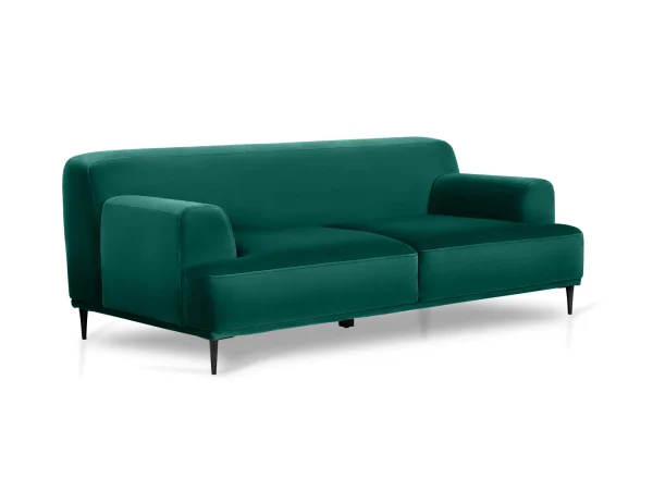 Диван Portofino 2-х местный зеленый, черный — изображение 2
