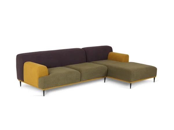 Диван Portofino Wave коричневый, фиолетовый — изображение 2