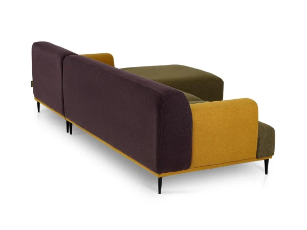 Диван Portofino Wave коричневый, фиолетовый — изображение 4