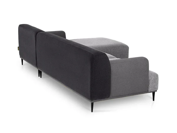 Диван Portofino Wave серый, черный — изображение 4