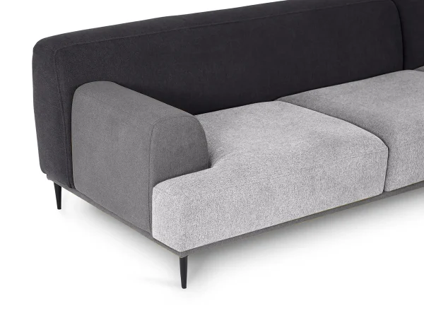 Диван Portofino Wave серый, черный — изображение 5