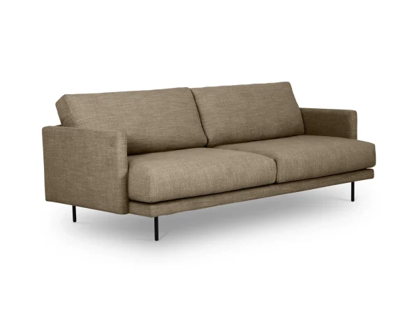 Диван Ricadi трёхместный коричневый — изображение 2