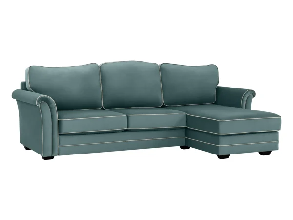 Диван Sydney угловой правый бирюзовый — изображение 2