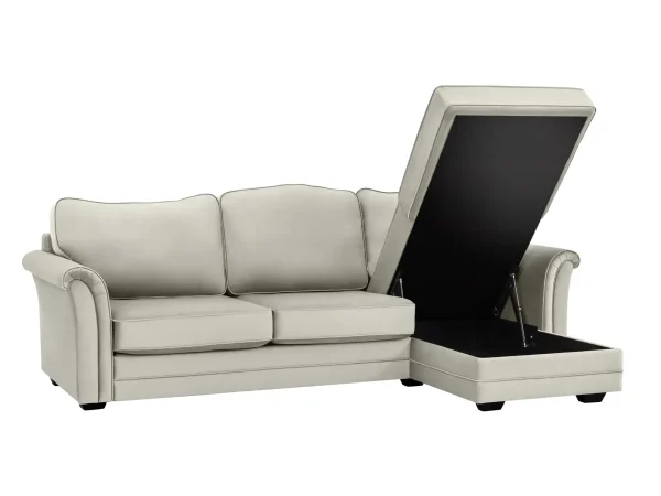 Диван Sydney угловой правый белый — изображение 3