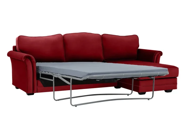 Диван Sydney угловой правый бордовый — изображение 4