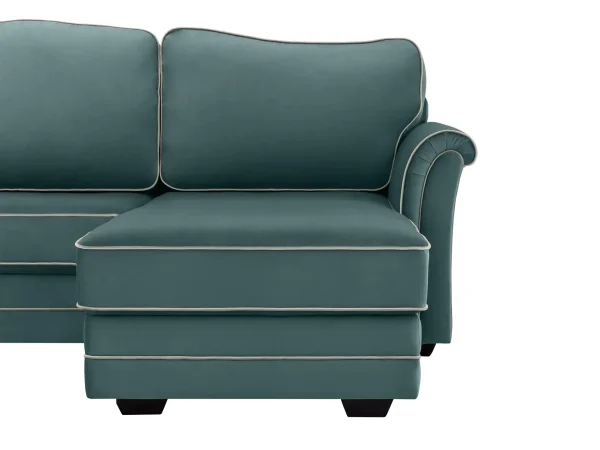 Диван Sydney угловой правый бирюзовый — изображение 5