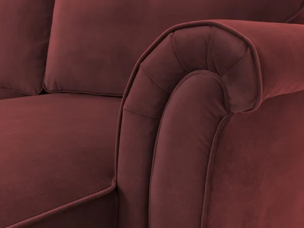 Диван Sydney угловой правый красный — изображение 5