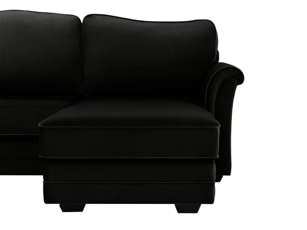 Диван Sydney угловой правый черный — изображение 5