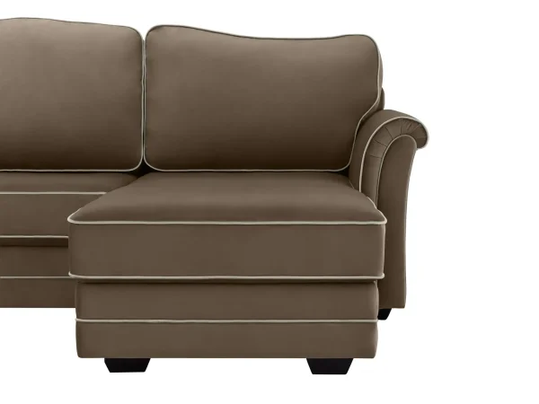 Диван Sydney угловой правый коричневый — изображение 5