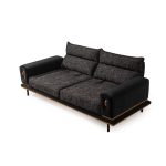 Диван Тесла чёрный