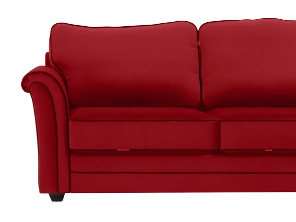 Диван трехместный Sydney красный — изображение 4