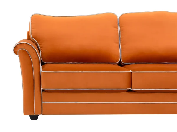 Диван трехместный Sydney оранжевый — изображение 4