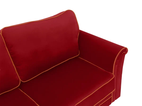 Диван трехместный Sydney красный — изображение 5
