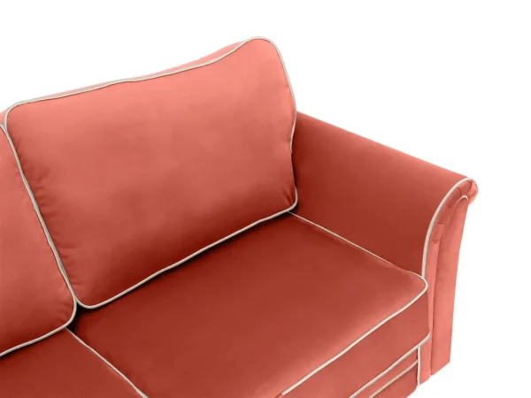 Диван трехместный Sydney розовый — изображение 5