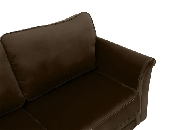 Диван трехместный Sydney коричневый — изображение 5