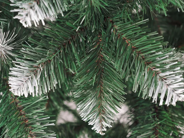 Ель искусственная Олимпийская заснеженная 1,3 м зеленый — изображение 3