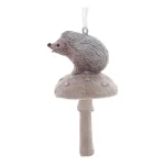 Елочное украшение Ёжик и гриб 7