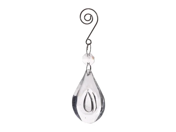 Елочное украшение Капля 13 см