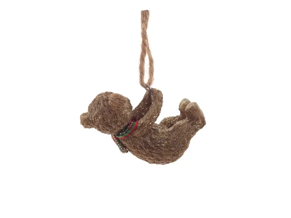 Елочное украшение Мишка коричневый — изображение 2