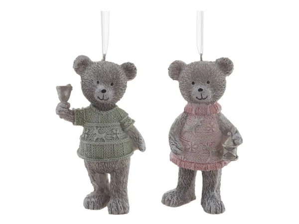 Елочное украшение Мишка зеленый — изображение 5