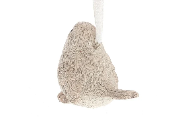 Елочное украшение Птичка бежевый — изображение 4