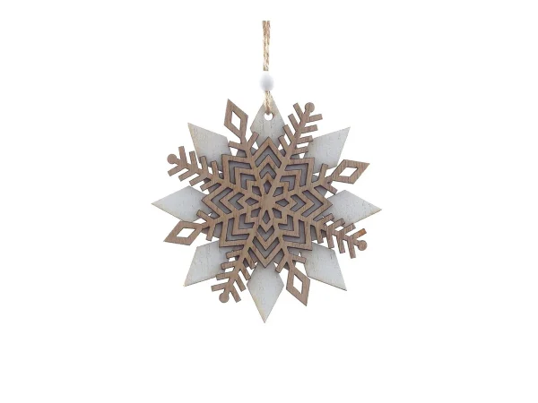 Елочное украшение Снежинка