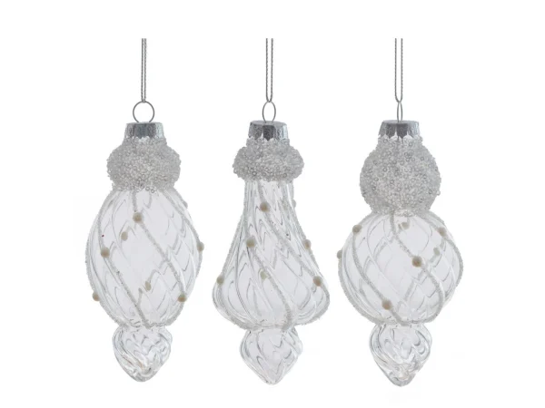 Елочное украшение Сосулька серебристый — изображение 2