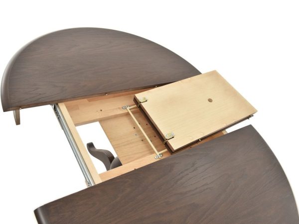 Стол «Леонардо 1» (D 1000), орех темный — изображение 4