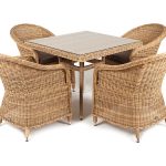 "Фредо" обеденная группа из искусственного ротанга